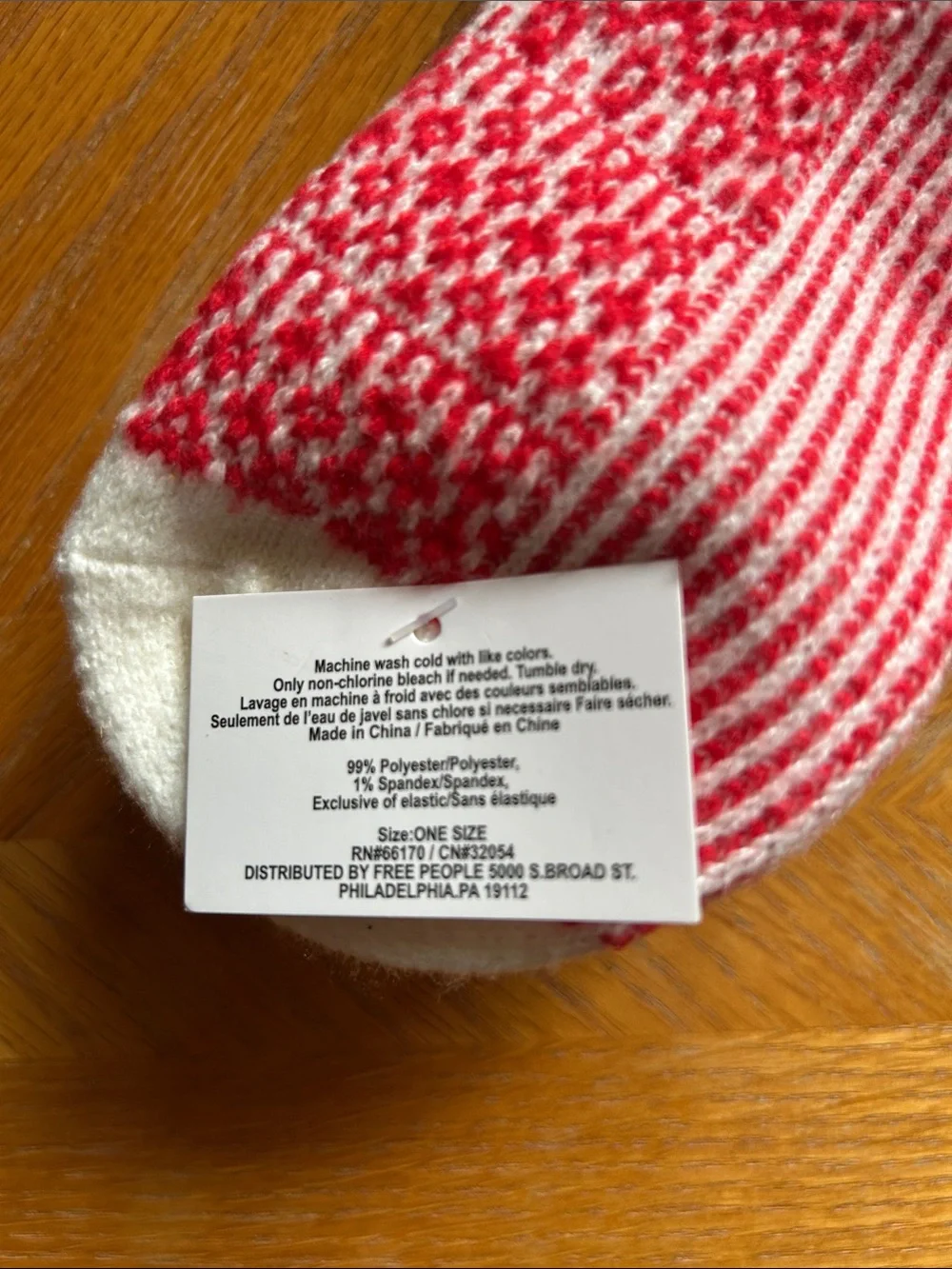 3 pair Free People Nordic socks